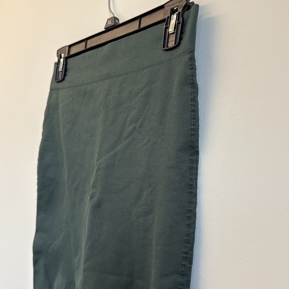 BLANQI EVERYDAY Maternity Belly Support Leggings Green Large - Picture 7 of 10